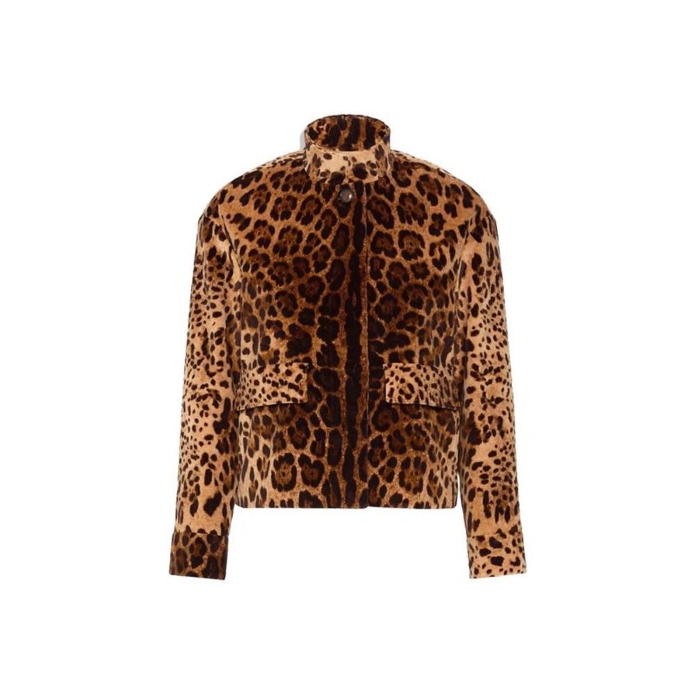 Max Mara Studio Edro Leopard Jacket Women